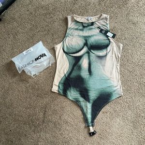 *NWT* Shape of Me Sleeveless Bodysuit